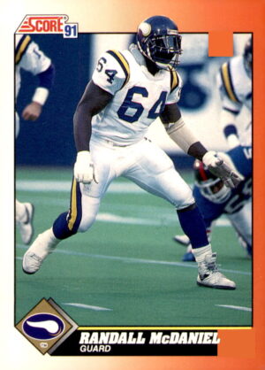 1991 Score #375 Randall McDaniel