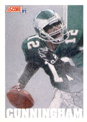 1991 Score #633 Randall Cunningham