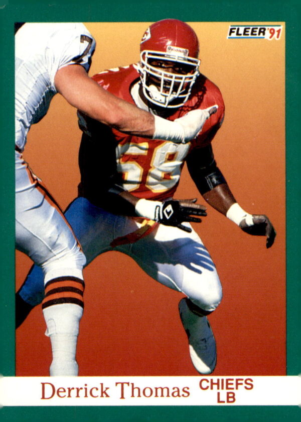 1991 Fleer #100 Derrick Thomas