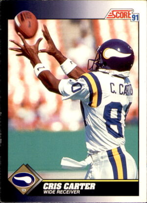 1991 Score #487 Cris Carter