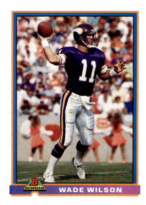 1991 Bowman #317 Wade Wilson