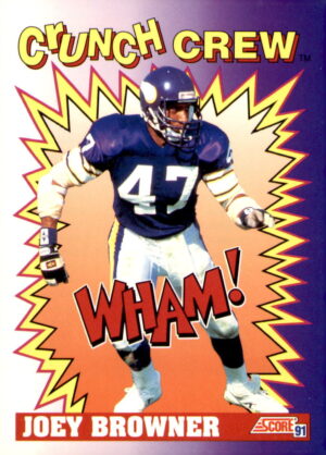 1991 Score #648 Joey Browner