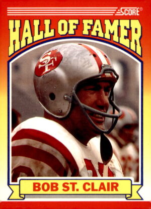 1990 Score #596 Bob St. Clair