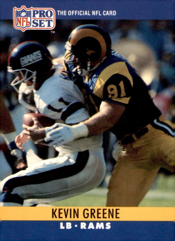 1990 Pro Set #167 Kevin Greene