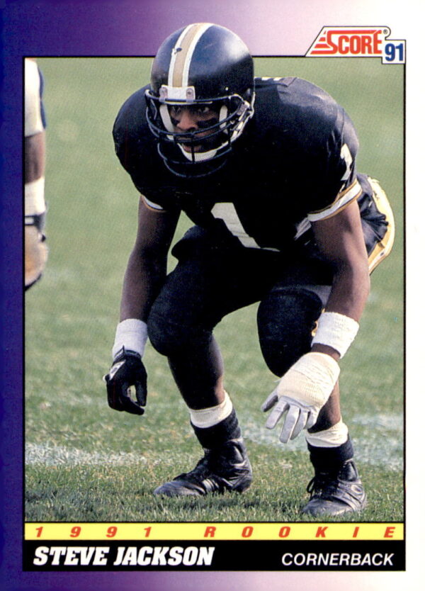 1991 Score #598 Steve Jackson