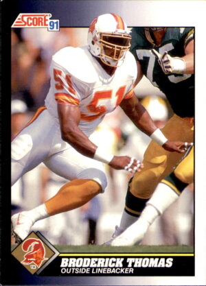 1991 Score #510 Broderick Thomas