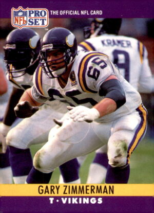 1990 Pro Set #199 Gary Zimmerman