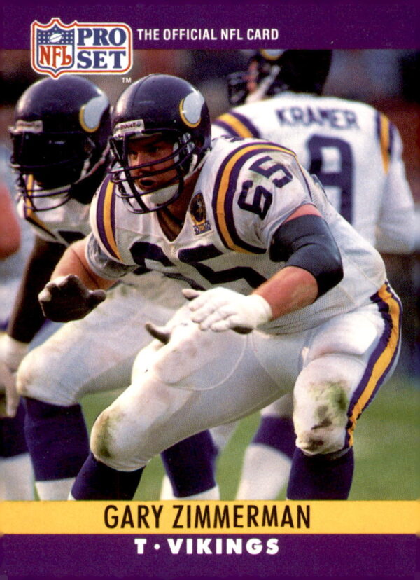1990 Pro Set #199 Gary Zimmerman