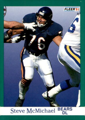 1991 Fleer #222 Steve McMichael