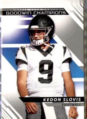 2022 Upper Deck Goodwin Champions #22 Kedon Slovis Royal Blue