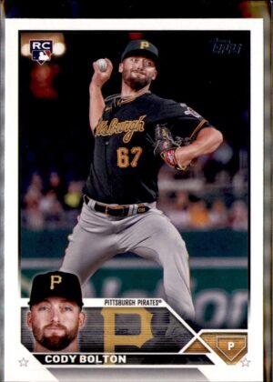 2023 Topps Update #US223 Cody Bolton