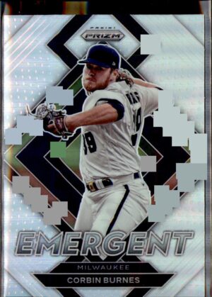 2022 Panini Prizm #E-14 Corbin Burnes Emergent