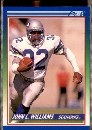 1990 Score #343 John L. Williams