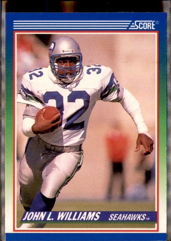 1990 Score #343 John L. Williams