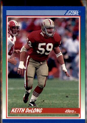 1990 Score #392 Keith DeLong