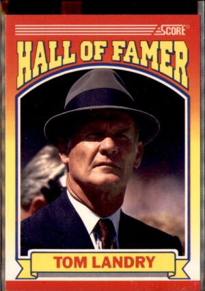 1990 Score #597 Tom Landry