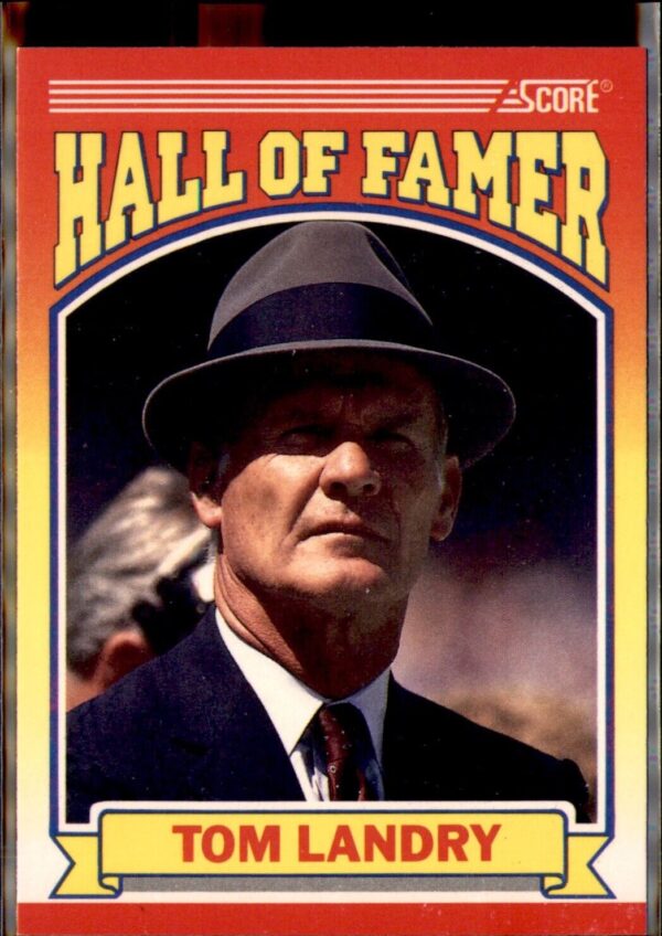 1990 Score #597 Tom Landry
