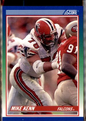 1990 Score #406 Mike Kenn