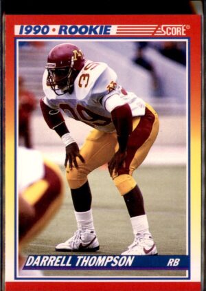 1990 Score #636 Darrell Thompson