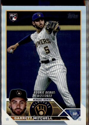 2023 Topps Update #US148 Garrett Mitchell
