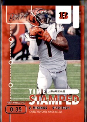 2022 Panini Prestige #TS-9 Ja'Marr Chase Time Stamped