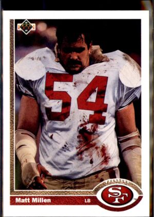 1991 Upper Deck #409 Matt Millen