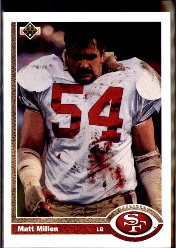 1991 Upper Deck #409 Matt Millen