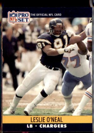 1990 Pro Set #632a Leslie O'Neal
