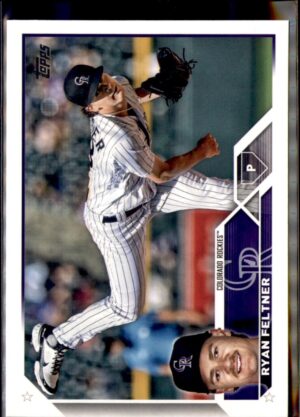 2023 Topps Colorado Rockies #COL-15 Ryan Feltner