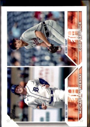 2023 Topps Update #US262 Michael Papierski / Cody Sedlock