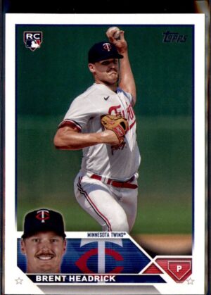 2023 Topps Update #US54 Brent Headrick