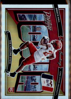 2022 Panini Prestige #SG-13 Breece Hall Seasons Greetings