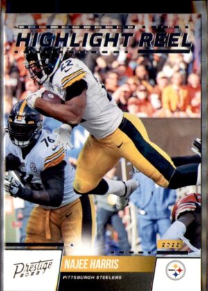 2022 Panini Prestige #HR-18 Najee Harris Highlight Reel