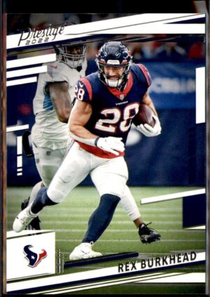 2022 Panini Prestige #116 Rex Burkhead