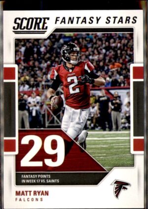 2017 Score #17 Matt Ryan Fantasy Stars