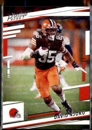 2022 Panini Prestige #67 David Njoku