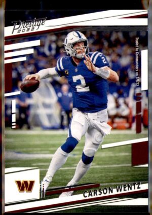2022 Panini Prestige #123 Carson Wentz