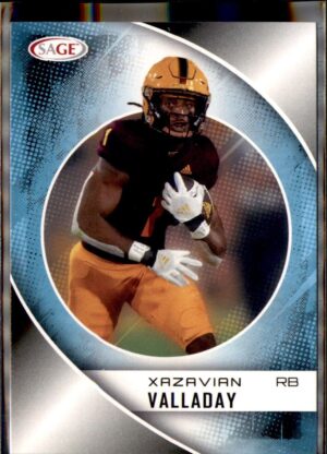 2023 SAGE HIT #24 Xazavian Valladay Silver