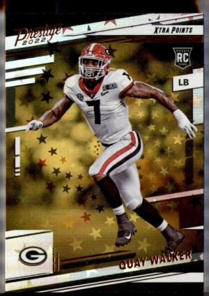 2022 Panini Prestige #383 Quay Walker Xtra Points Astral