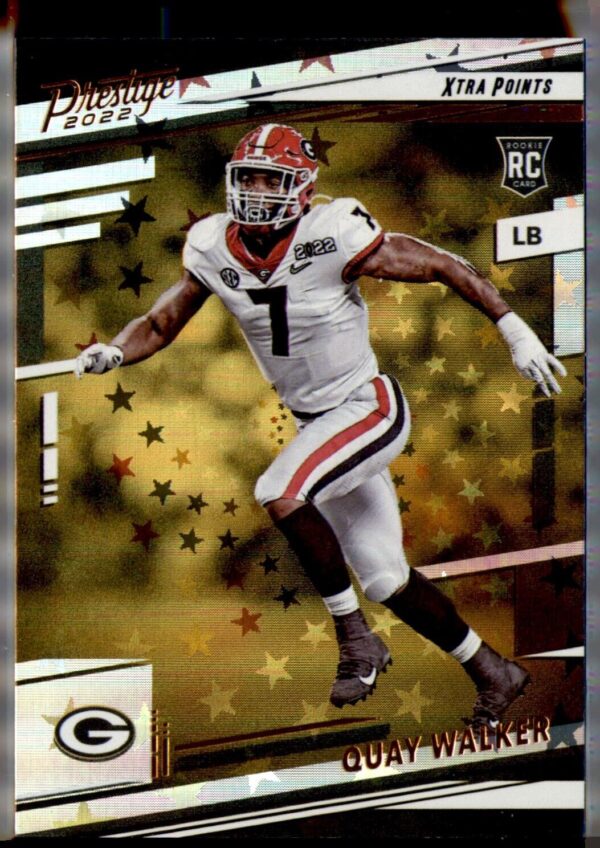 2022 Panini Prestige #383 Quay Walker Xtra Points Astral