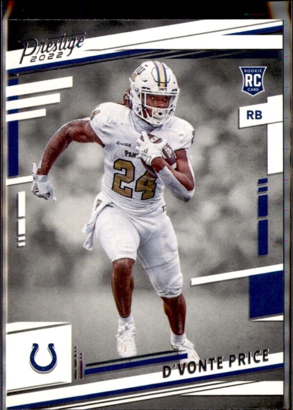 2022 Panini Prestige #344 D'Vonte Price