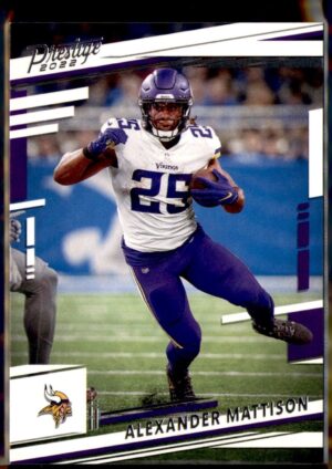 2022 Panini Prestige #191 Alexander Mattison