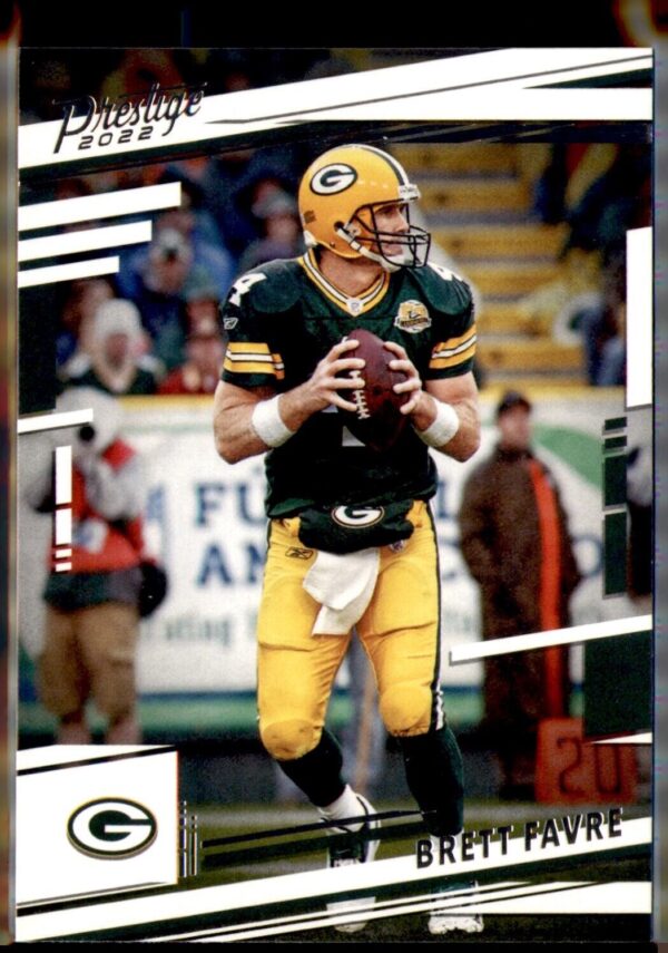 2022 Panini Prestige #113 Brett Favre Xtra Points Blue