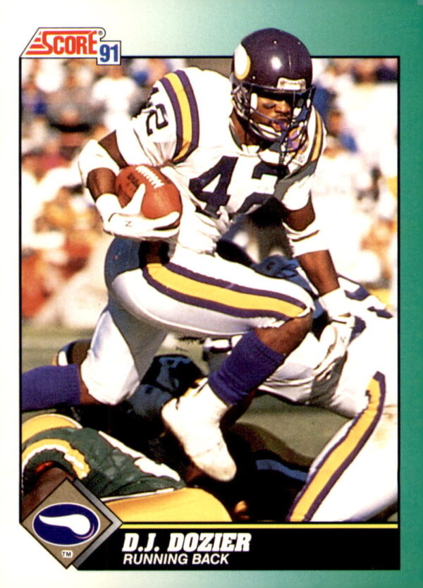 1991 Score #274 D.J. Dozier
