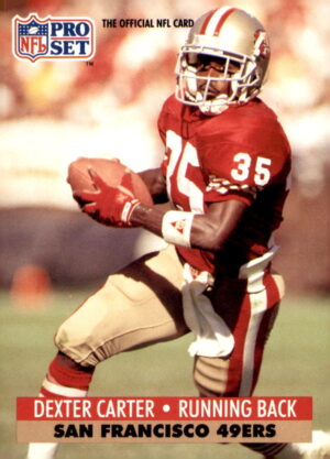 1991 Pro Set #217 Dexter Carter