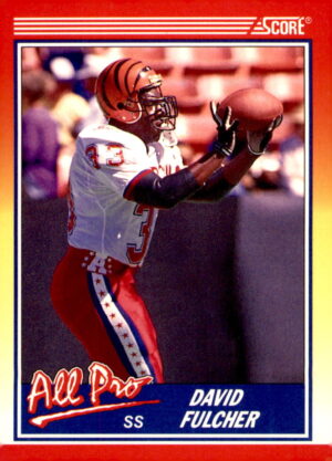 1990 Score #565 David Fulcher