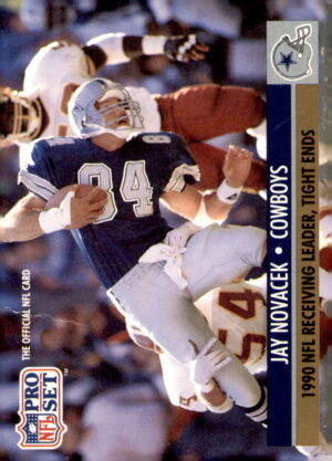 1991 Pro Set FACT Mobil #12 Jay Novacek