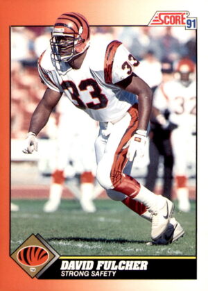 1991 Score #405 David Fulcher