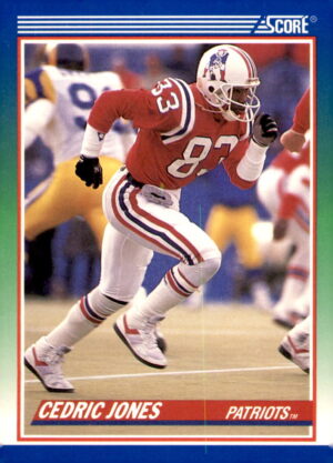 1990 Score #418 Cedric Jones