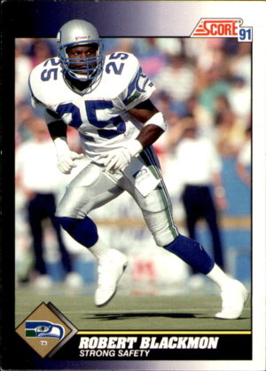 1991 Score #527 Robert Blackmon